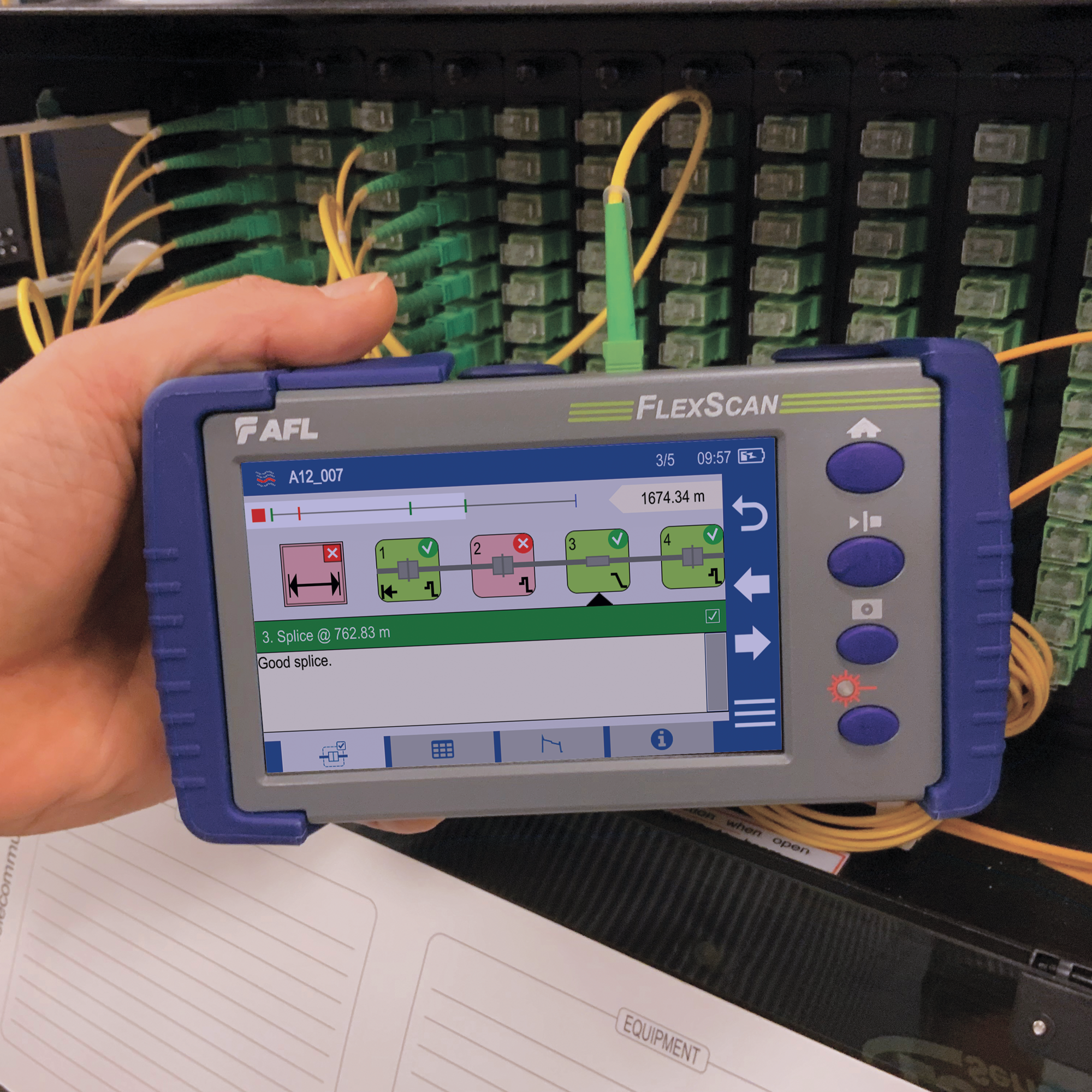 AFL optical test equipment repair and calibration