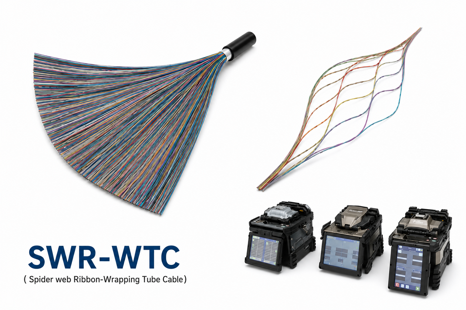 Fujikura fiber optic cables and fusion splicer devices